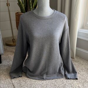 ORVIS Heather Gray Crewneck Sweater/Sweatshirt